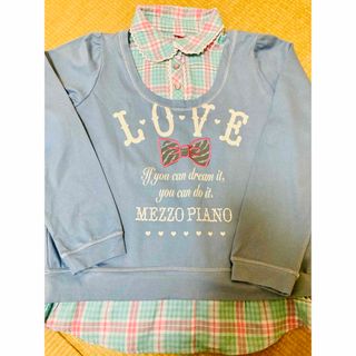 メゾピアノジュニア(mezzo piano junior)のメゾピアノ  150 M (Tシャツ/カットソー)