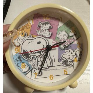 スヌーピー(SNOOPY)のスヌーピー　目覚まし時計(キャラクターグッズ)