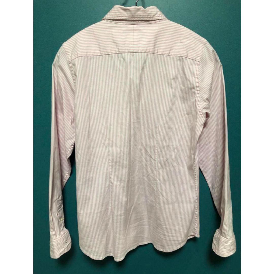 Ralph Lauren(ラルフローレン)のラルフローレン ストライプコットンシャツ ピンク 160 レディースのトップス(シャツ/ブラウス(長袖/七分))の商品写真