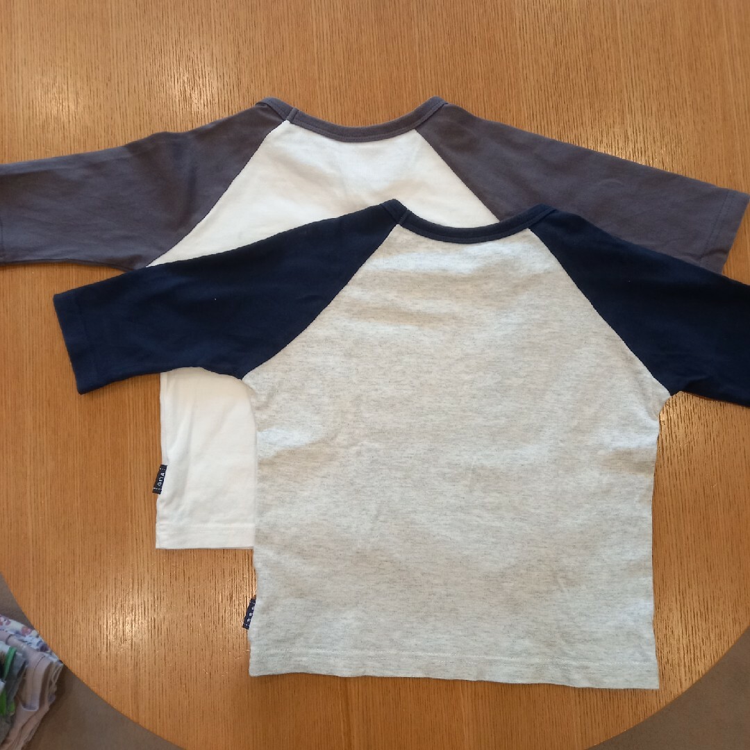 ベルメゾン(ベルメゾン)の100cm　七分袖Tシャツ キッズ/ベビー/マタニティのキッズ服男の子用(90cm~)(Tシャツ/カットソー)の商品写真