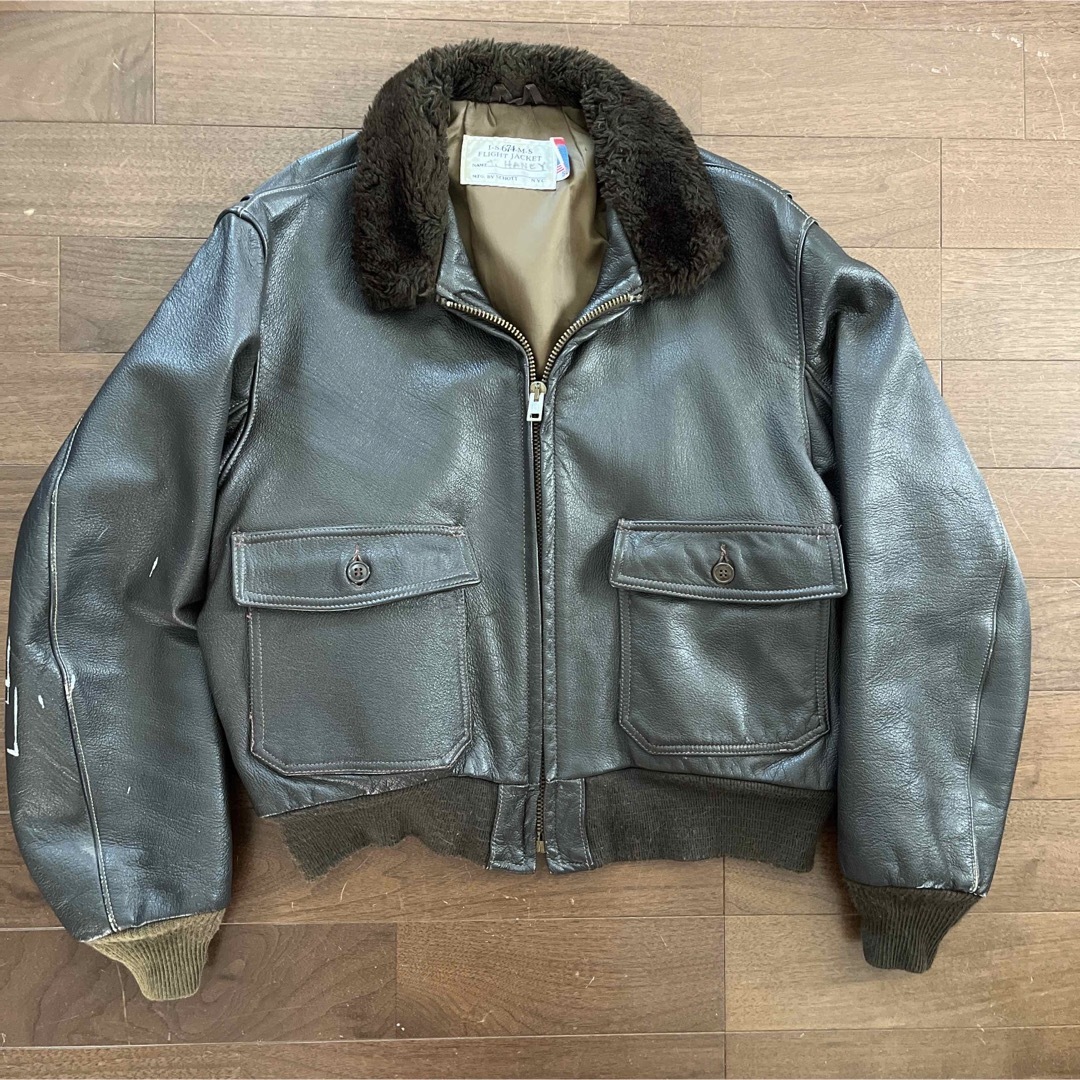 schott - SCHOTT G-1ジャケット(70年代前後)サイズ:50の通販 schott - SCHOTT G-1ジャケット(70年代前後)サイズ:50の通販