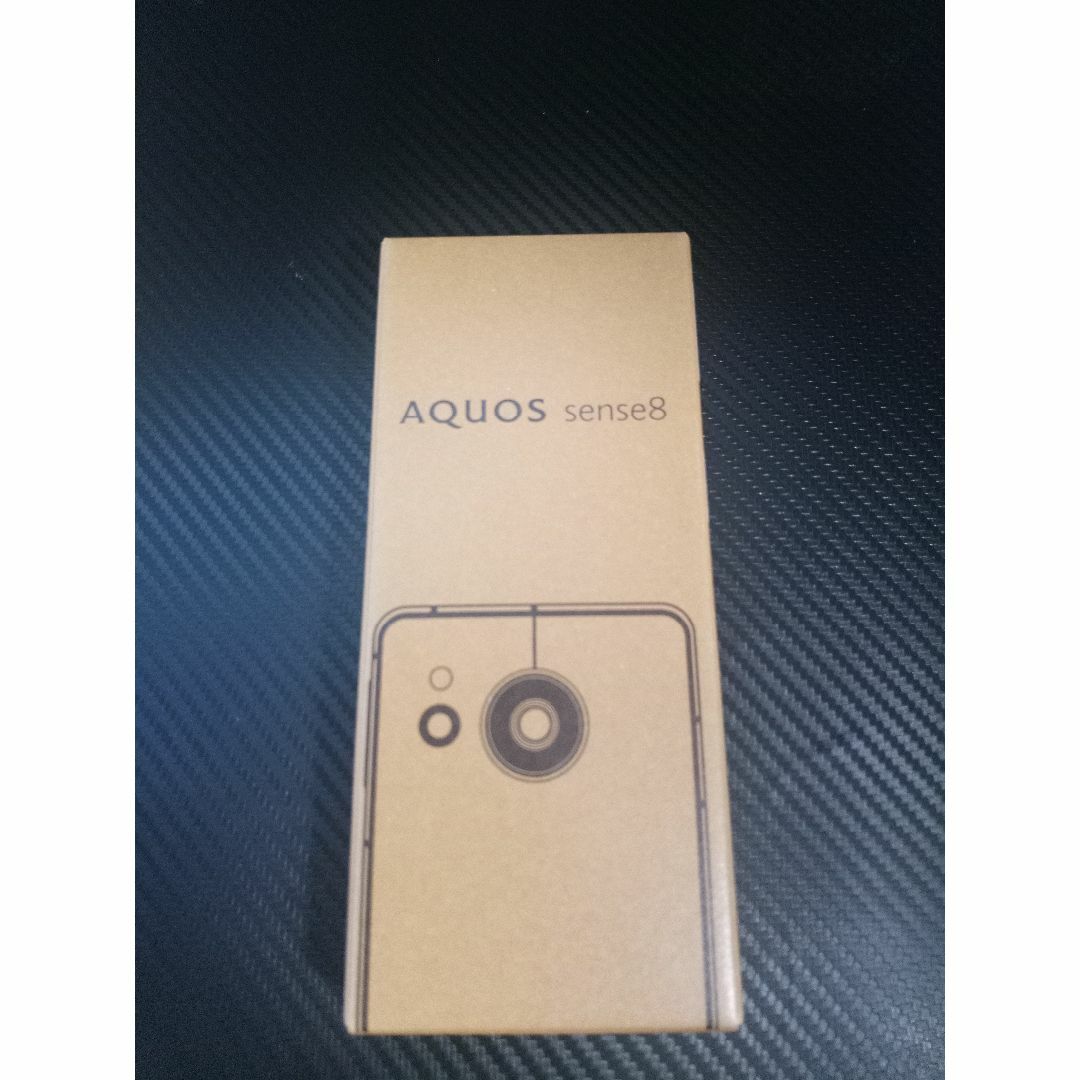 SHARP(シャープ)の新品未開封 AQUOS SENSE8 SHARP SH-M26 コバルトブラック スマホ/家電/カメラのスマートフォン/携帯電話(スマートフォン本体)の商品写真