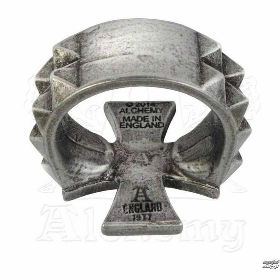 ALCHEMY GOTHIC: Cross of Iron Ring　鉄の十字架 レディースのアクセサリー(リング(指輪))の商品写真