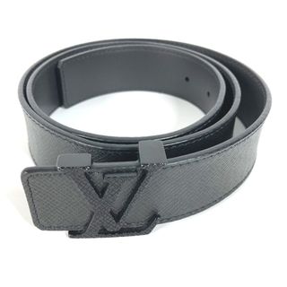 ルイヴィトン(LOUIS VUITTON)のルイヴィトン LOUIS VUITTON サンチュール・LVイニシャル 35MM M0001V タイガ ベルト タイガレザー ブラック(ベルト)