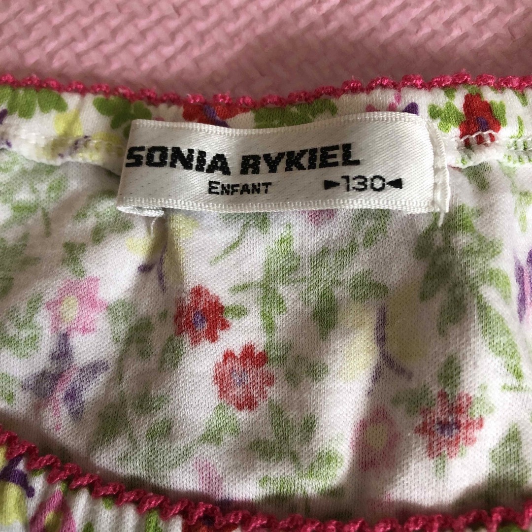 SONIA RYKIEL(ソニアリキエル)のsonia rykiel 花柄ワンピース キッズ/ベビー/マタニティのキッズ服女の子用(90cm~)(ワンピース)の商品写真