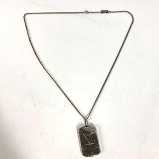 ルイヴィトン(LOUIS VUITTON)のルイヴィトン LOUIS VUITTON ロケットネックレス・モノグラム M62484 アクセサリー チェーンネックレス ネックレス メタル シルバー(ネックレス)