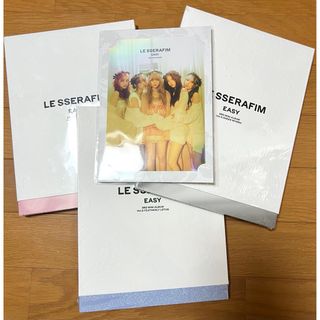 ルセラフィム(LE SSERAFIM)のle sserafim easy weverse 特典付き　未開封　アルバム(K-POP/アジア)