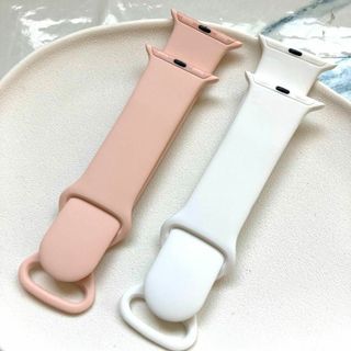 2点セット アップルウォッチ バンド 互換 Apple watch 38 40(腕時計)