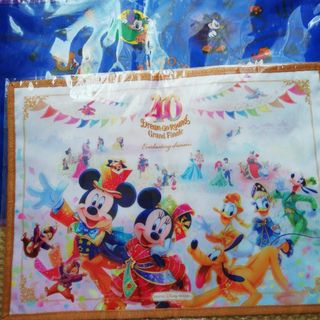 Disney - TDR40周年 GF&ディズニーハロウィーンのスーベニアランチョンマット