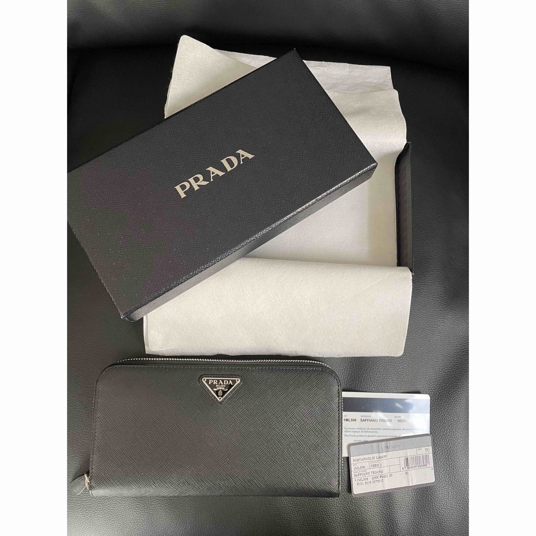 PRADA(プラダ)のPRADA サフィアーノレザー 財布 メンズのファッション小物(長財布)の商品写真