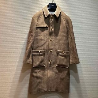 celine - 23AW セリーヌ CELINE 千鳥格子 コート 2M12B752N 34