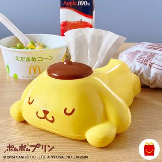 ポムポムプリン(ポムポムプリン)のポムポムプリン ティッシュケース(キャラクターグッズ)