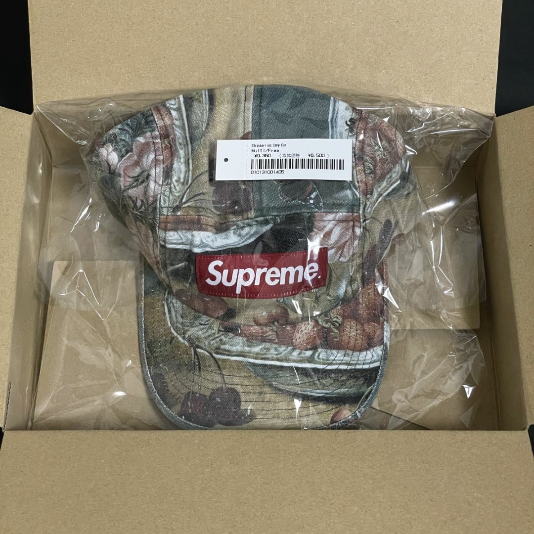 Supreme(シュプリーム)のSupreme Strawberries Camp Cap ストロベリー メンズの帽子(キャップ)の商品写真