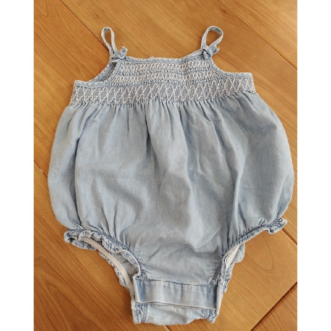 babyGAP(ベビーギャップ)のbaby GAP　ロンパース　ロンパ　Ｔシャツ　トップス　ワンピース　女の子 キッズ/ベビー/マタニティのベビー服(~85cm)(Ｔシャツ)の商品写真