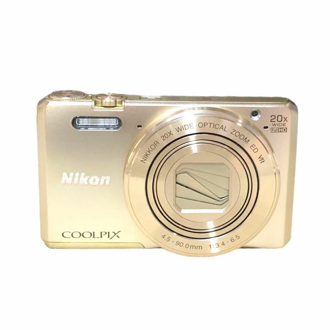 Nikon デジタルカメラ COOLPIX S7000 ゴールド 付属品完備！ スマホ/家電/カメラのカメラ(コンパクトデジタルカメラ)の商品写真