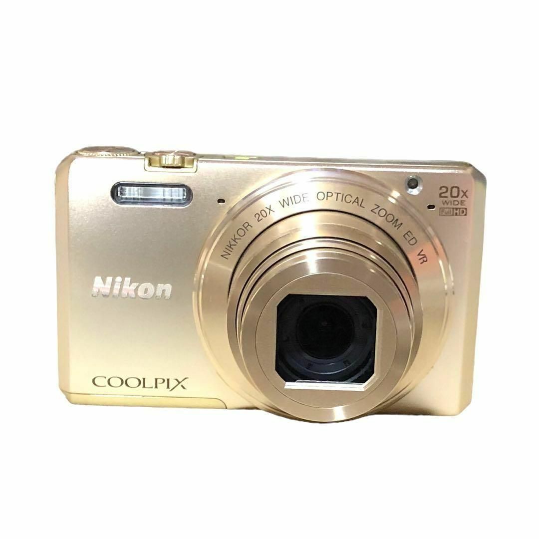 Nikon デジタルカメラ COOLPIX S7000 ゴールド 付属品完備！ スマホ/家電/カメラのカメラ(コンパクトデジタルカメラ)の商品写真