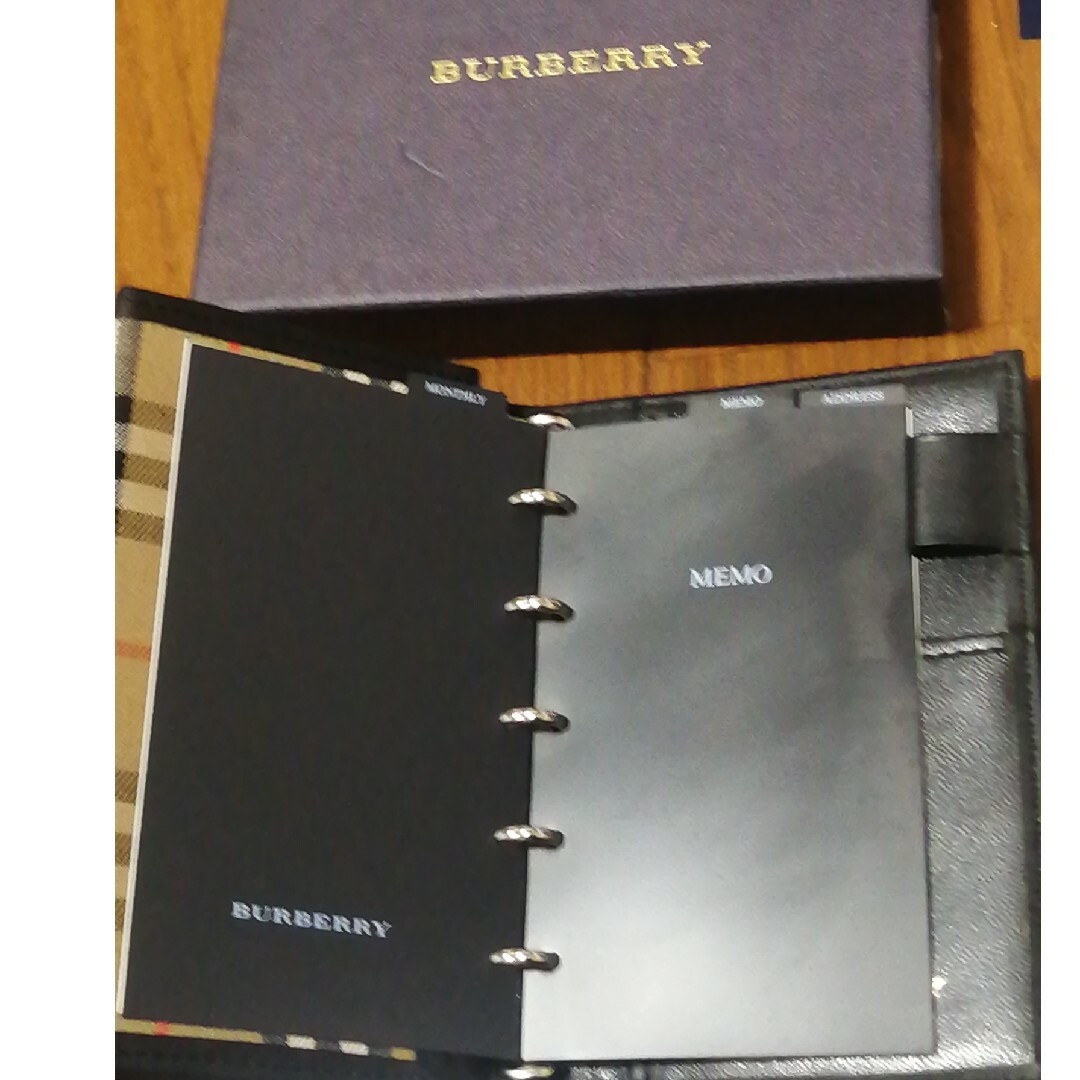 BURBERRY(バーバリー)のバーバリー　システム　手帳　ミニ メンズのファッション小物(手帳)の商品写真