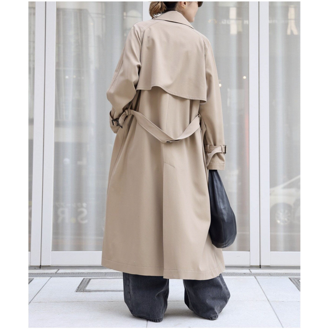 DEUXIEME CLASSE(ドゥーズィエムクラス)のGABARDINE TRENCH    レディースのジャケット/アウター(トレンチコート)の商品写真