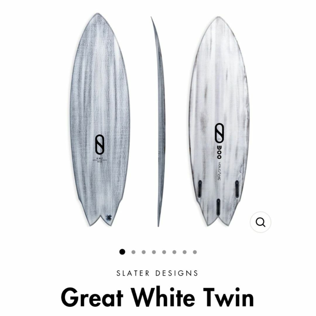 【新品同様】FIREWIRE Great White Twin 5’8 スポーツ/アウトドアのスポーツ/アウトドア その他(サーフィン)の商品写真