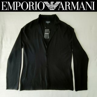 Emporio Armani - 【新品】EMPORIO ARMANI エンポリオアルマーニ ニットジャケット