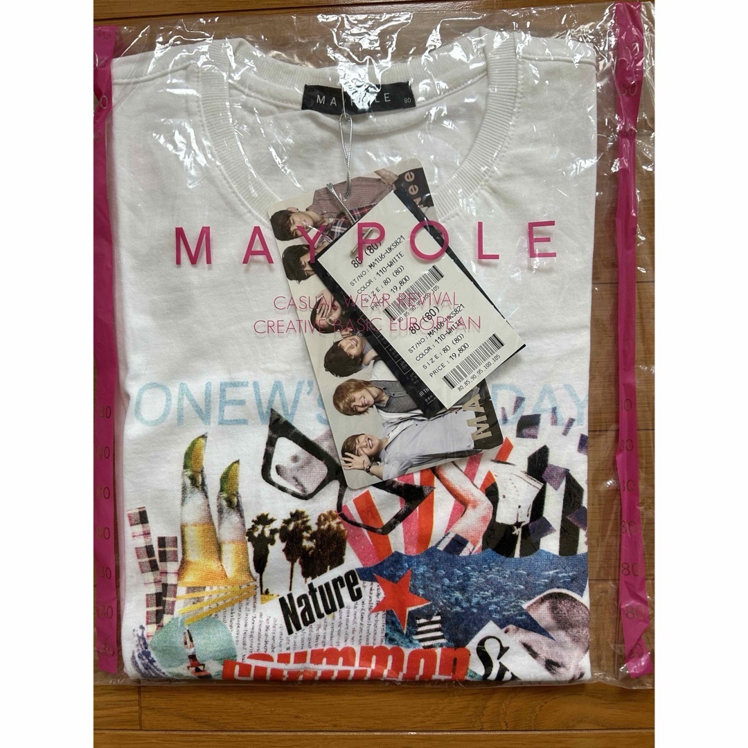 SHINee(シャイニー)のSHINee MAYPOLE Tシャツ　未使用 エンタメ/ホビーのCD(K-POP/アジア)の商品写真