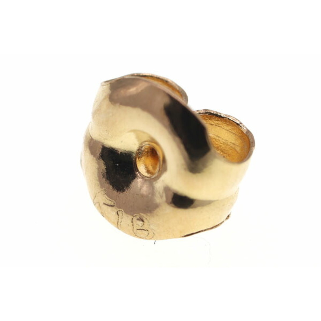  サンゴ ピアス K18YG 中古 アクセサリー 宝石 耳 メンズのアクセサリー(ピアス(両耳用))の商品写真