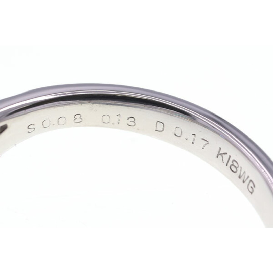  サファイア トルマリン ダイヤモンド リング K18WG メンズのアクセサリー(リング(指輪))の商品写真