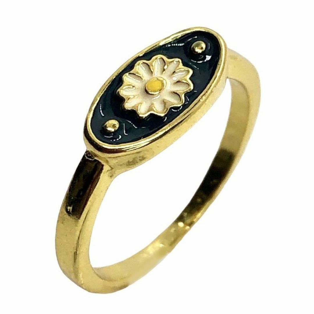 雛菊 フラワー 印台 リング レディース レトロ アンティーク 花 雛菊 フラワー 印台 リング レディース レトロ アンティーク 花