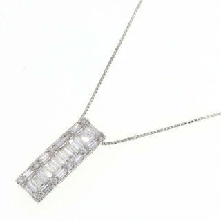  ダイヤモンド ネックレス D1.50ct Pt850(ネックレス)