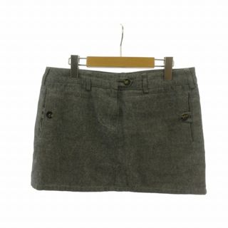 アーペーセー A.P.C. ミニスカート 台形 グレー 灰色 38 約M