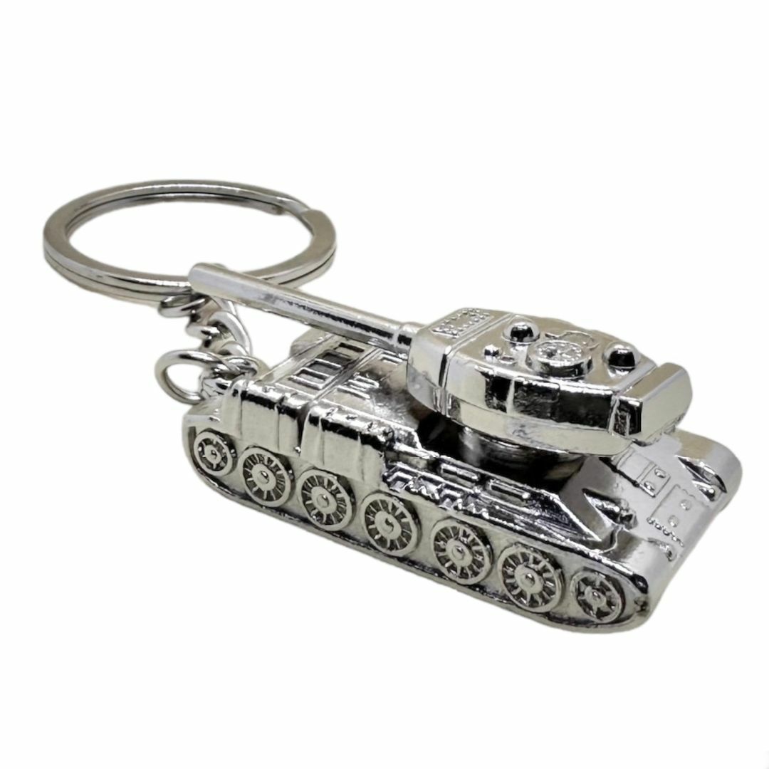 戦車 キーホルダー キーリング キーチェーン 鍵 シルバー レトロ 戦車 キーホルダー キーリング キーチェーン 鍵 シルバー レトロ
