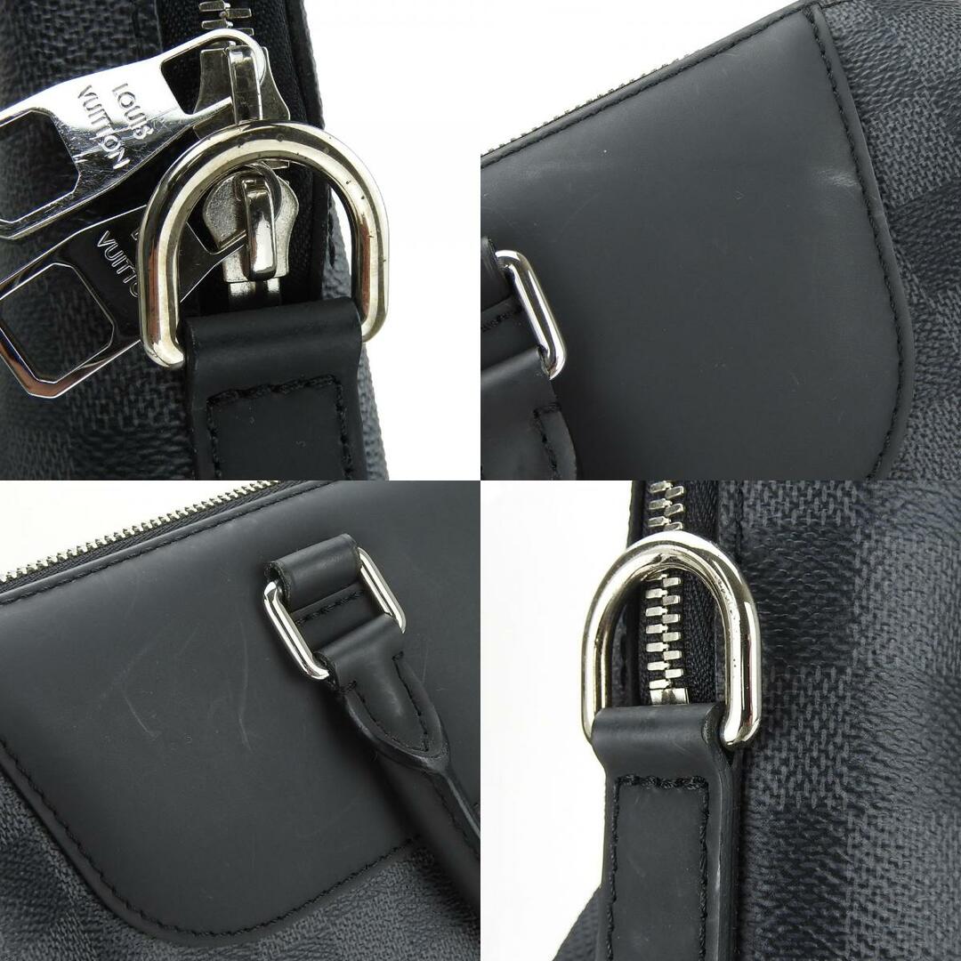 LOUIS VUITTON(ルイヴィトン)の【中古】 ルイ・ヴィトン ビジネスバッグ PDJ  N48260 ポルトドキュマンジュール ダミエグラフィットキャンバス レザー ブラック グレー シルバー金具 ビジネス 2WAY メンズ 男性 LOUIS VUITTON メンズのバッグ(ビジネスバッグ)の商品写真