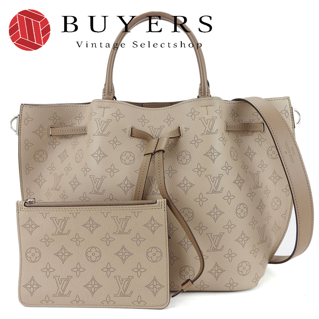 LOUIS VUITTON(ルイヴィトン)の【中古】 ルイ・ヴィトン ハンドバッグ ジラロッタ M54403 モノグラムマヒナ ガレ べージュ 2WAY ショルダー ポーチ付き レディース 女性 LOUIS VUITTON レディースのバッグ(ハンドバッグ)の商品写真