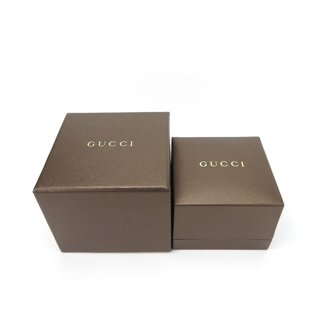 Gucci(グッチ)の【中古】 グッチ リング・指輪 ホースビット K18WG ダイヤモンド 約8.0g ホワイトゴールド 約13号 ジュエリー レディース 女性 GUCCI レディースのアクセサリー(リング(指輪))の商品写真