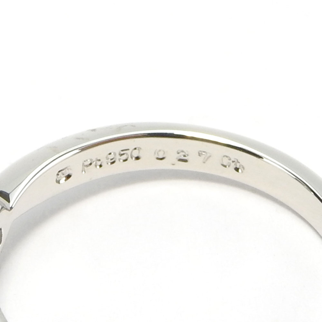 MIKIMOTO(ミキモト)の【中古】 ミキモト リング・指輪 Pt950 ダイヤモンド 約3.2g プラチナ 約7号 ジュエリー 0.270ct レディース 女性 MIKIMOTO レディースのアクセサリー(リング(指輪))の商品写真