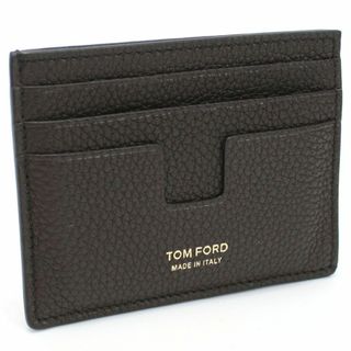 トムフォード(TOM FORD)の【新品 未使用】トムフォード カードケース Y0233T ブラウン系 メンズ(名刺入れ/定期入れ)