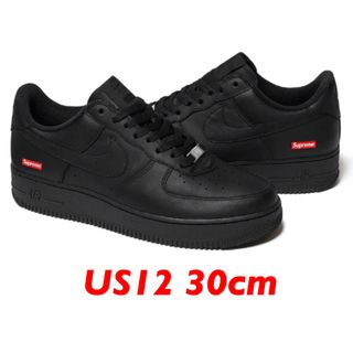 シュプリーム(Supreme)のSupreme Nike Air Force 1 black 12 30cm(スニーカー)