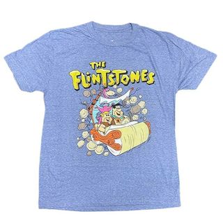 Tシャツ The Flintstones Blue 【フリントストーン】(Tシャツ/カットソー(半袖/袖なし))