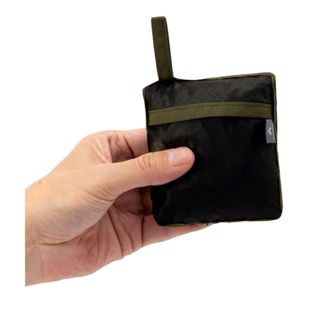 モンベル　ナップサック　黒　美品 レディースのバッグ(リュック/バックパック)の商品写真