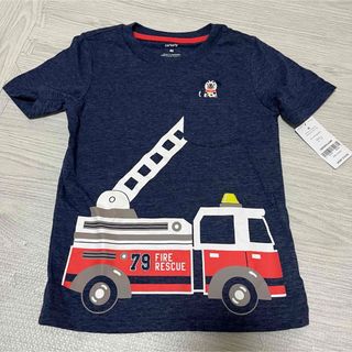 カーターズ(carter's)の【新品未使用タグ付き】carters 海外購入　消防車(Tシャツ/カットソー)