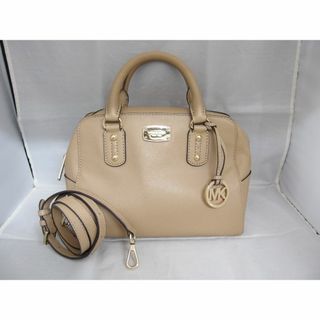 マイケルコース(Michael Kors)のMICHAEL KORS マイケルコース レザー ベージュ ハンドバッグ (ハンドバッグ)