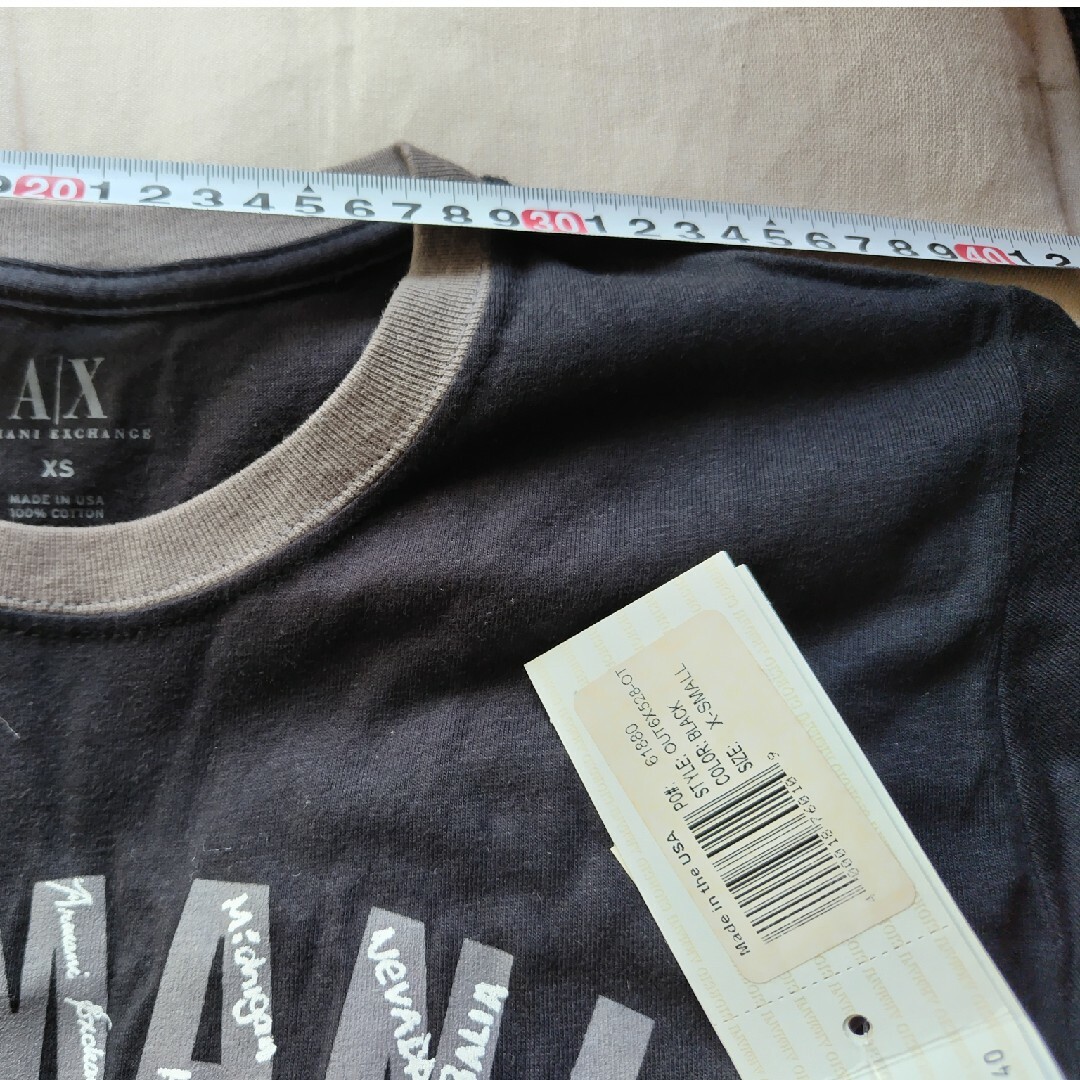 ARMANI EXCHANGE(アルマーニエクスチェンジ)のアルマーニ　Tシャツ　新品　肩幅40くらい メンズのトップス(Tシャツ/カットソー(半袖/袖なし))の商品写真