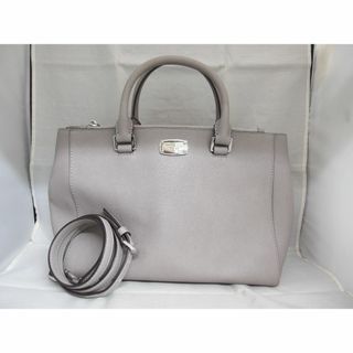 マイケルコース(Michael Kors)のMICHAEL KORS マイケルコース レザー グレー トートバッグ 2WAY(ショルダーバッグ)