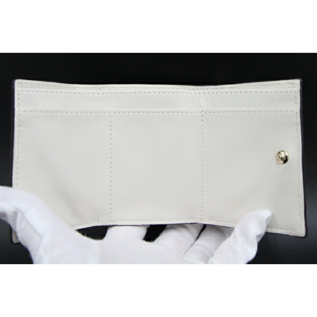  ヒマラヤ クロコダイル 三つ折り財布 NATURAL 鰐 レディースのファッション小物(財布)の商品写真