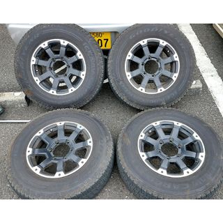 Goodyear - 200系 ハイエース等【スタッドレスタイヤ付き】195/80R15 グッドイヤー