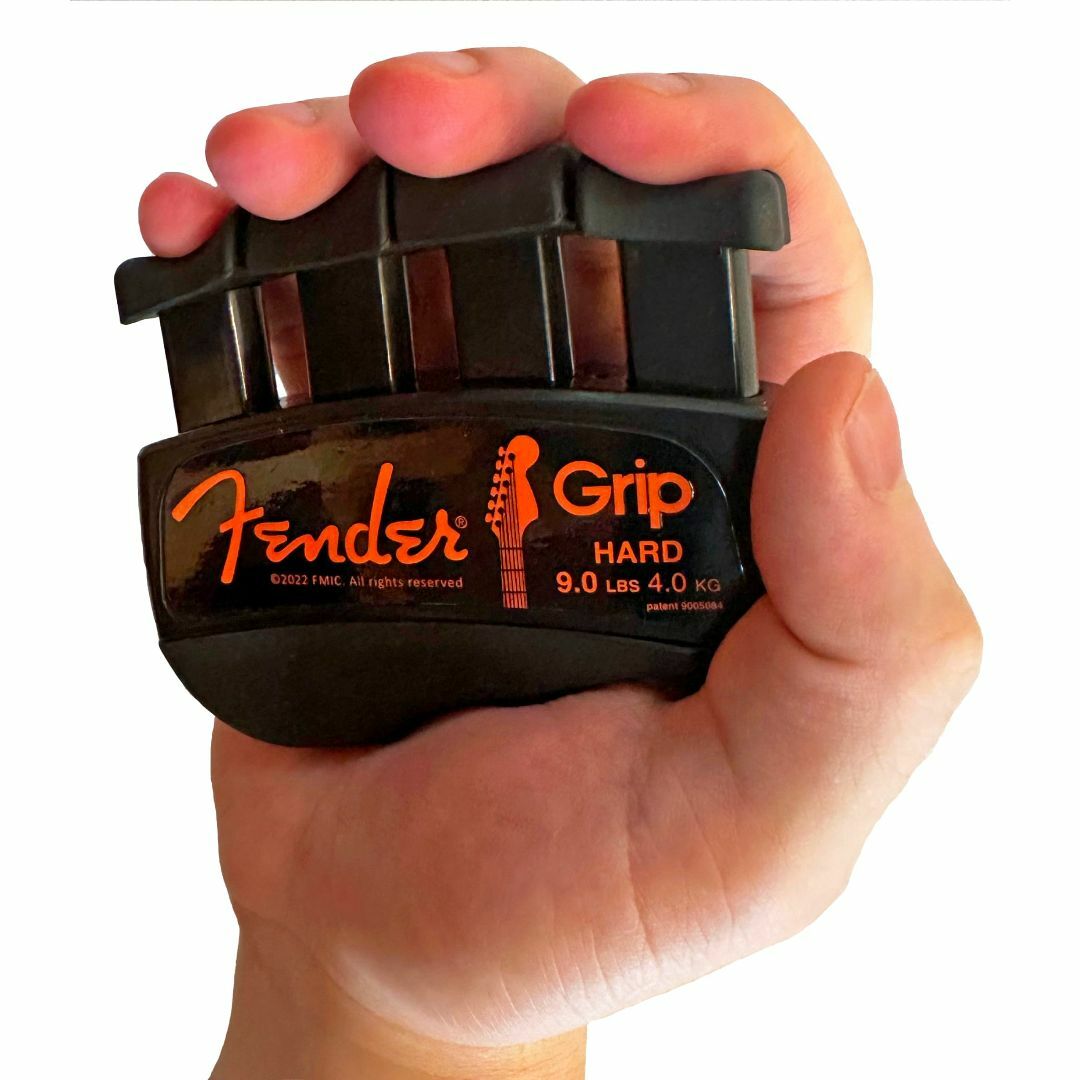 Fender GRIP ハンド&フィンガーエクササイザー (エクストラハード - キッズ/ベビー/マタニティのおもちゃ(楽器のおもちゃ)の商品写真