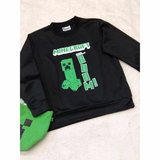 マインクラフト(Minecraft)の150　マインクラフト　薄地　吸汗速乾　スウェット　トレーナー　今から着れますよ(Tシャツ/カットソー)