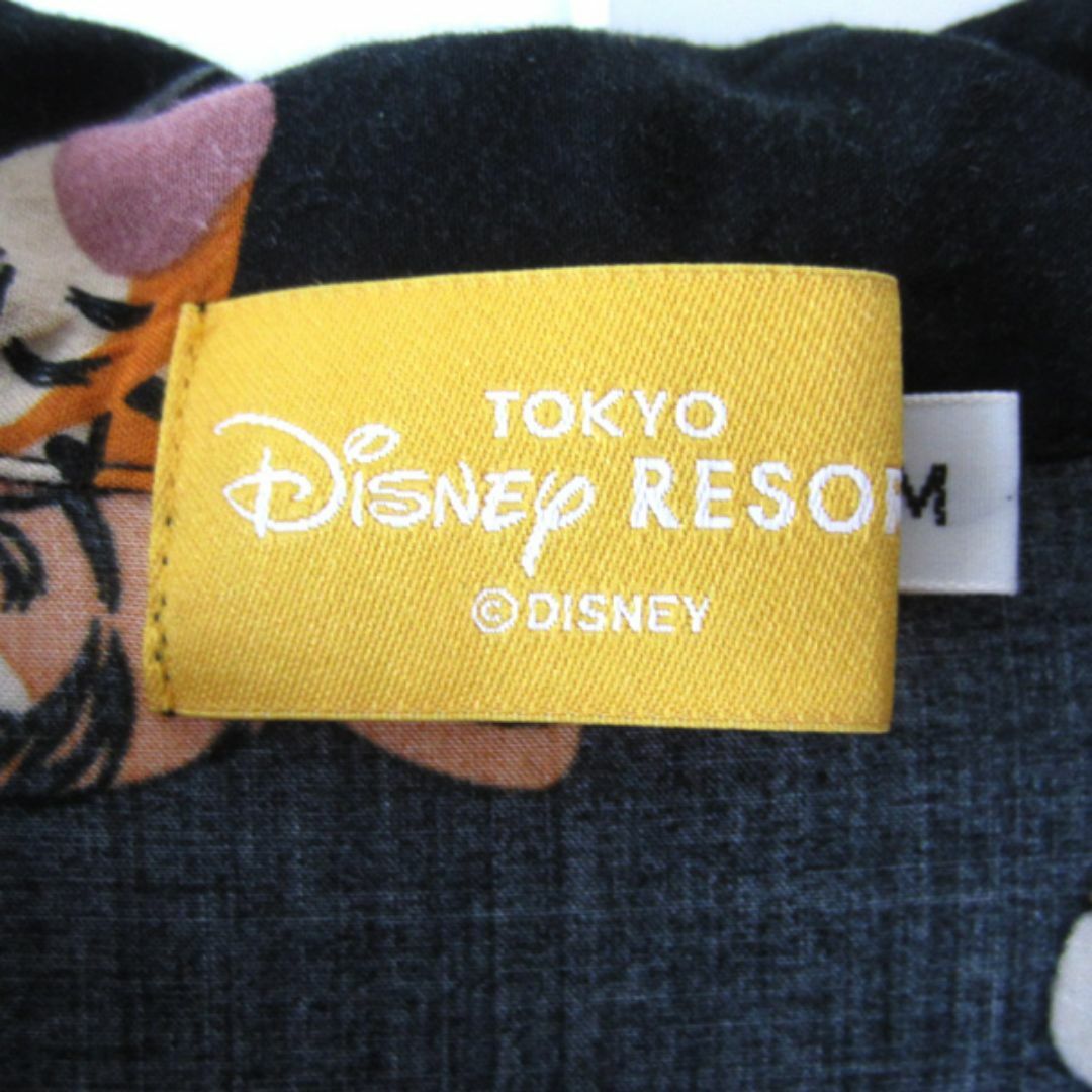 Disney(ディズニー)の美品　Disney／ディズニー★　ティガー　キャラプリント　アロハシャツ メンズのトップス(シャツ)の商品写真