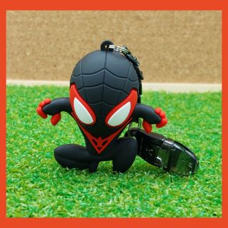 ❇️ブラックスパイダーマン✨ブラックチェーン❇️パターカバーキャッチャー(その他)