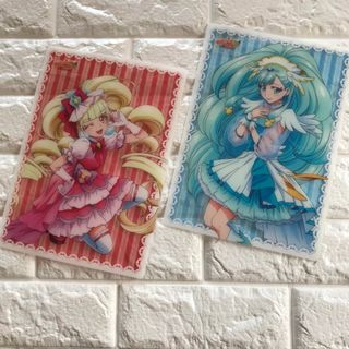 【新品・未使用】HUGっとプリキュア　下敷き　2枚